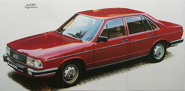 Audi 100, broschyr