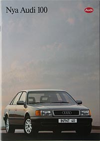 Audi 100, broschyr