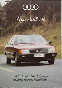 Audi 100, broschyr