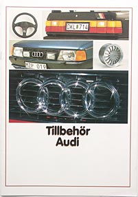 Audi 100, broschyr